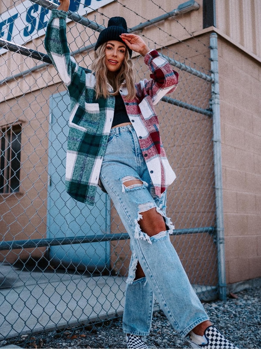 Dressed in Lala Plaid Flannel - Picture 1 of 9